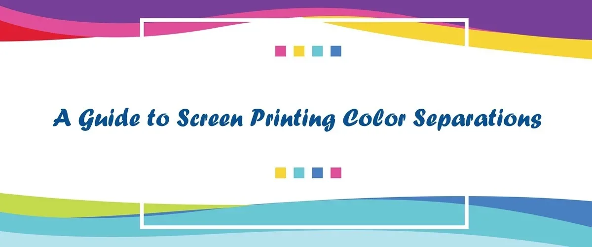 Guía de separaciones de color para serigrafía