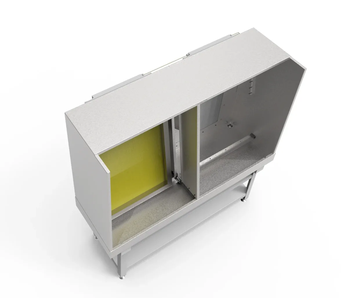 Screen Printing Washout Booth Double