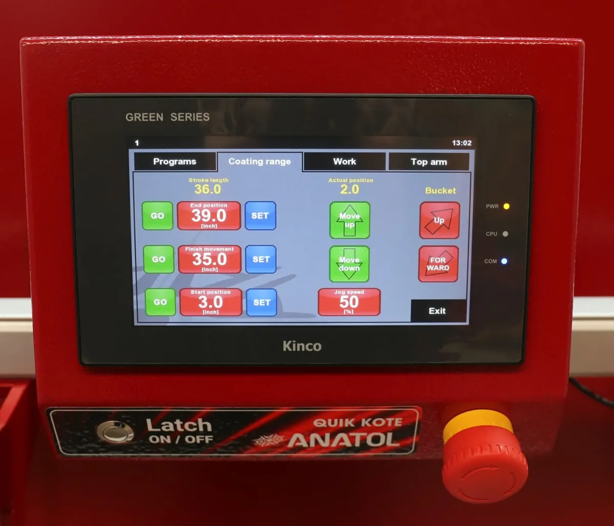Quik-Kote mini Automatic Emulsion Coating Machine