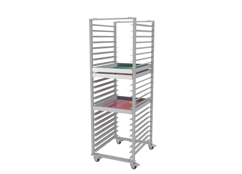 24-Capacity Screen Rack