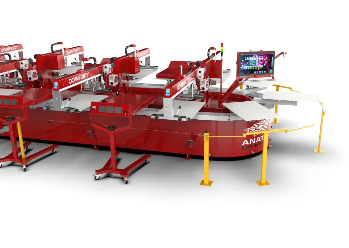 INFINITY Oval Screen Printing Machine