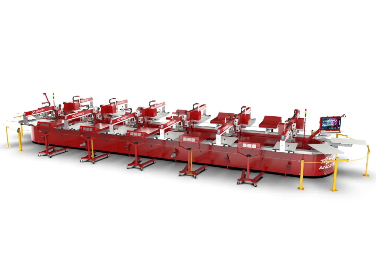 INFINITY Oval Screen Printing Machine