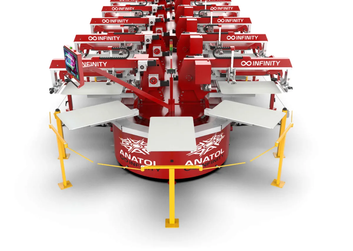 INFINITY Oval Screen Printing Machine