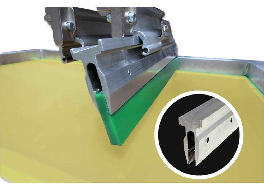 screen printing press squeegees