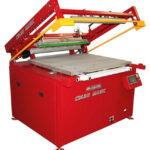 One color flatbed press