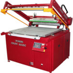 One color flatbed press