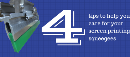 4 Tips to Help You Care for Your Screen Printing Squeegees