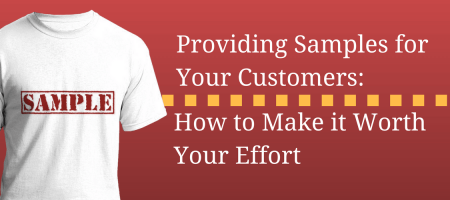 Providing Samples for Your Customer