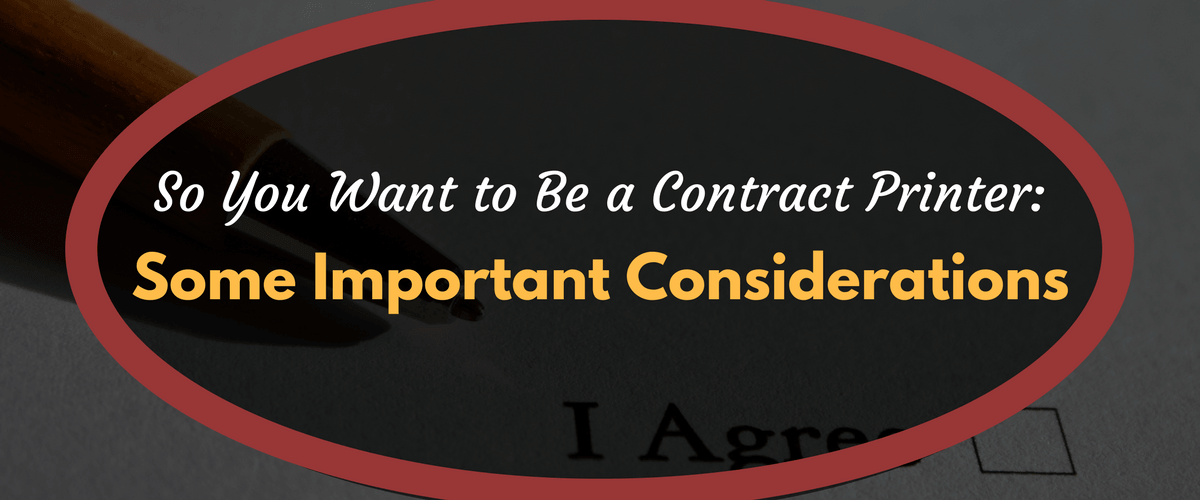 So You Want to Be a Contract Screen Printer