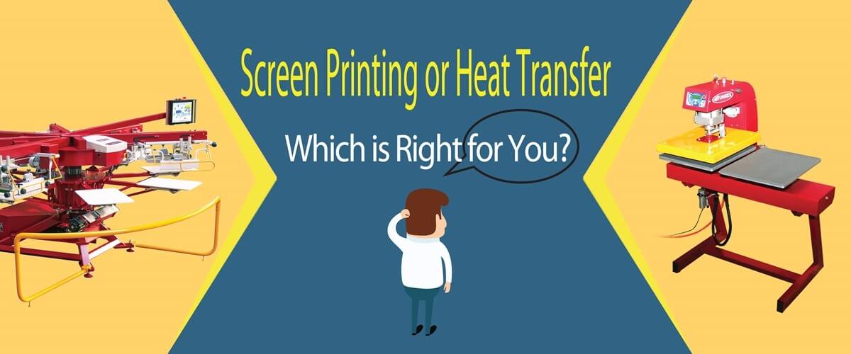 Screen Printing or Heat Transfer
