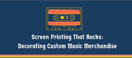 Screen Printing That Rocks: Decorating Custom Music Merchandise