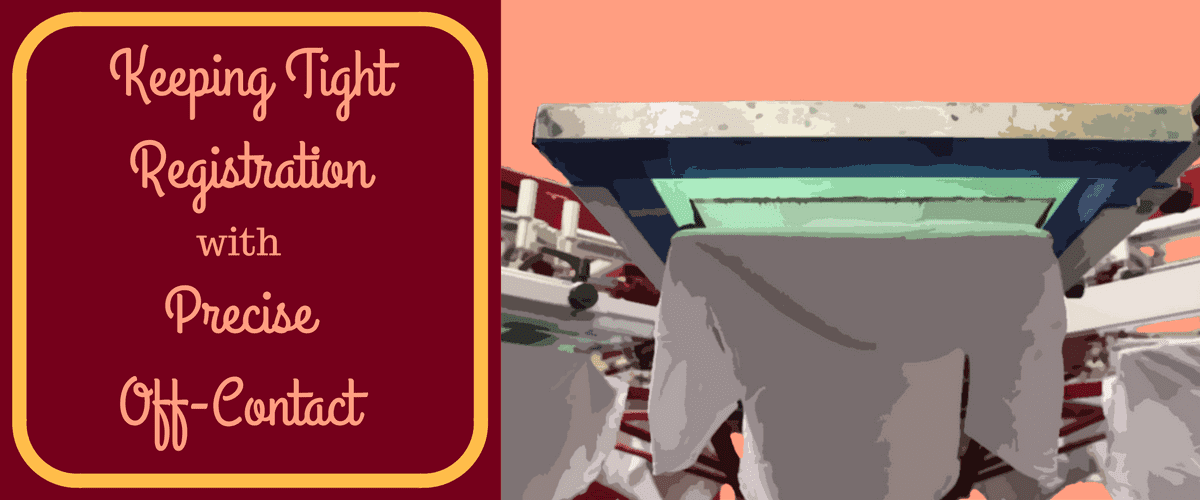 Keeping Tight Registration with Precise Off-Contact