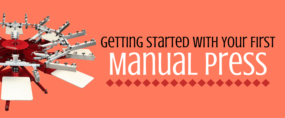 Getting Started With Your First Manual Screen Printing Press