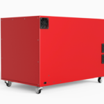 Drying cabinet with cube sieve