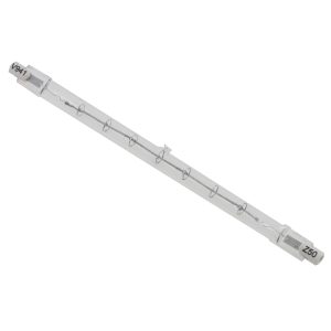 12.5-inch 500W linear halogen lamp for floodlight or heater, R7s base