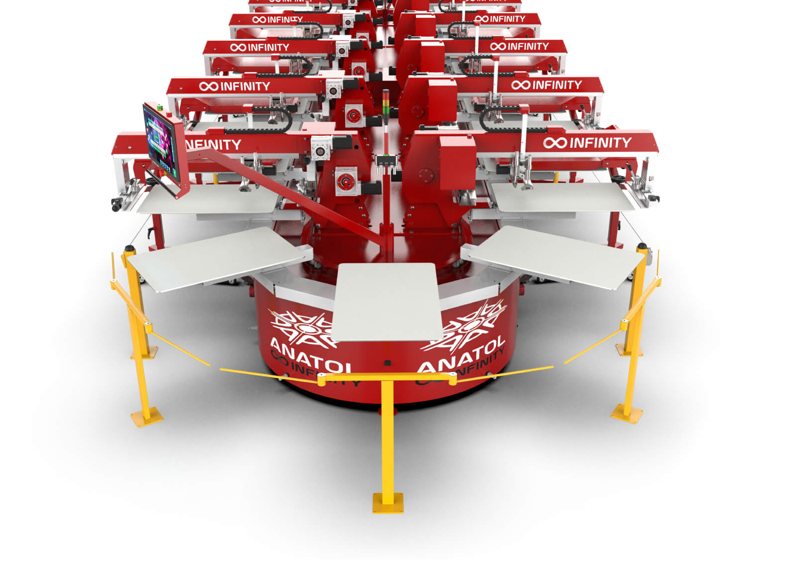 INFINITY Oval Screen Printing Machine