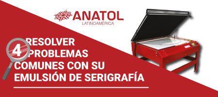 Resolver 4 problemas comunes con su emulsión de serigrafía