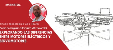 PRENSA DE SERIGRAFÍA AUTOMÁTICA VOLT DE ANATOL: EXPLORANDO LAS DIFERENCIAS ENTRE MOTORES ELÉCTRICOS Y SERVOMOTORES
