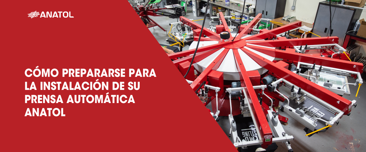 prensa de serigrafia automatica