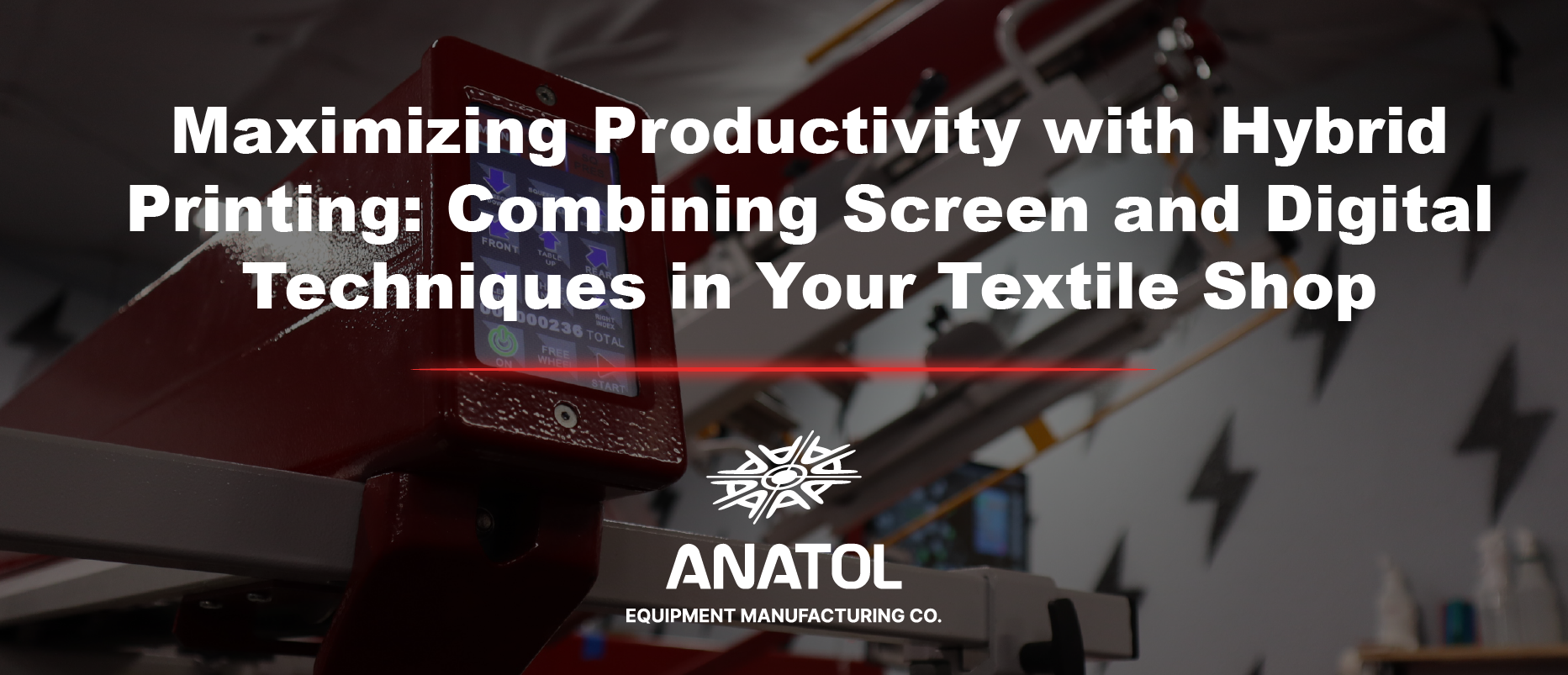 Maximizing Productivity with Hybrid Textile Printing: Screen & Digital Techniques