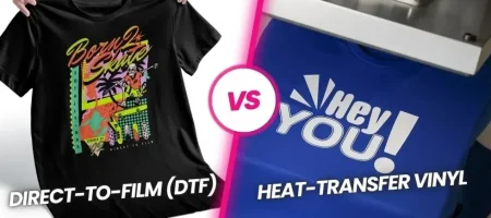 DTF vs. HTV: Best Textile Printing Method