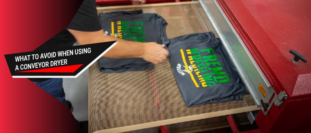 4 Conveyor Dryer Mistakes Screen Printers Should Avoid