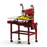 Two station automatic thermal transfer press Rapid Transfer System (RTS)