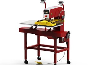 Two station automatic thermal transfer press Rapid Transfer System (RTS)