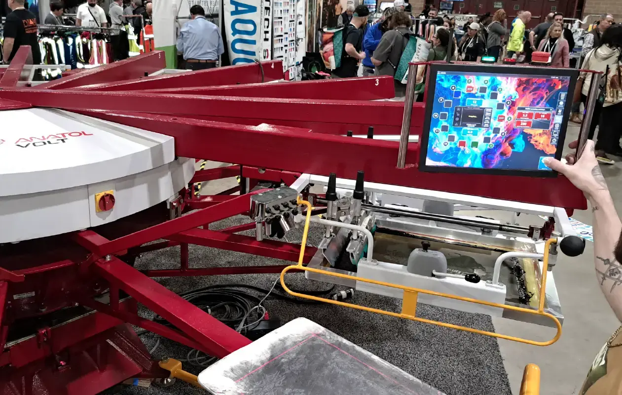 Screen preparation process with computer-to-screen system for efficiency.